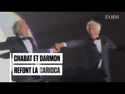Alain Chabat et Gérard Darmon dansent la Carioca à Cannes, 25 ans après