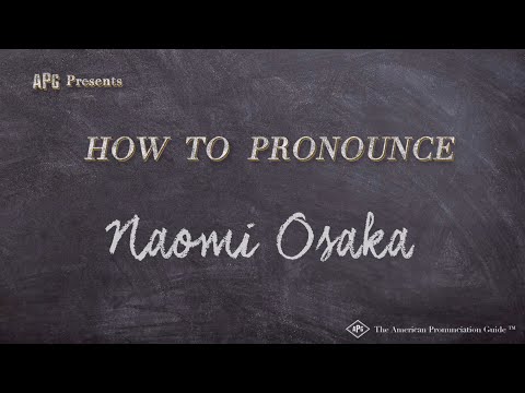 How to Pronounce Naomi Osaka (Real Life Examples!)