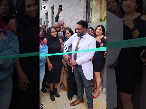 Dr. Corey Black Grand Opening Ribbon Cutting for SmileSpace Harlem