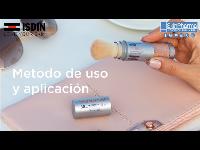Vídeo relacionado con Protector Solar en Polvo Para la Cara Con Brocha - Mineral y Cosmético, Seguro Para Pieles Sensibles