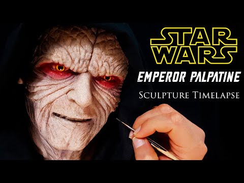 Palpatine Sculpture Timelapse - Star Wars