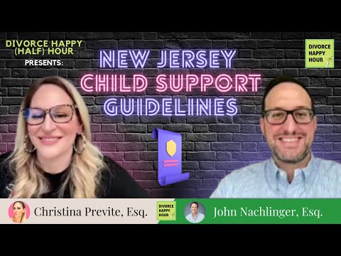 NJ Child Support Guidelines – Divorce Happy (Half) Hour