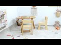 Robud ROBUD Kinderstuhl aus Holz 2er-Set Keine Angabe