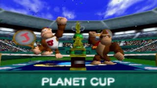 Mario Tennis (N64) Donkey Kong Jr. Doubles Planet Cup [ALL THE MARIOS 751.3]