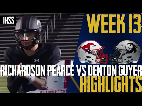 Richardson’s Epic Football Season Highlights: Denton Guyer vs. Pierce Showdown