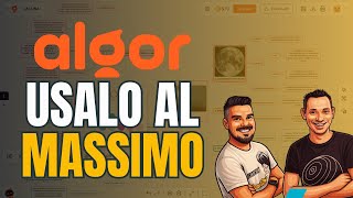 ALGOR: New step-by-step MAPS, CARDS, and QUIZZES for better study