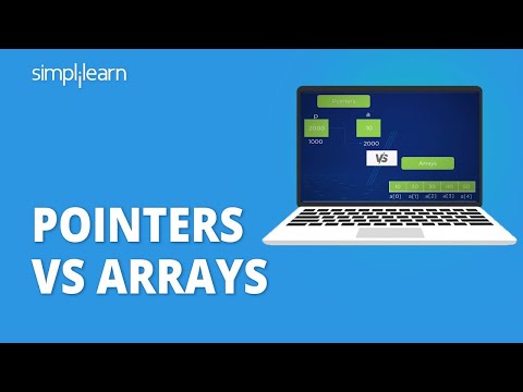 Pointers Vs Arrays | Difference Between Pointers And Arrays | Data Structures In C | Simplilearn