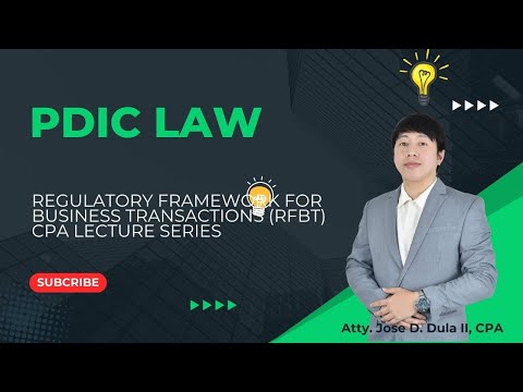 PDIC Law Explained (RFBT)
