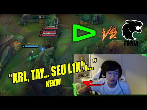 Essa foi a comunicação da Loud quando o Tay morreu lvl 1