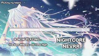【Nightcore】 All Time High (Lyrics)