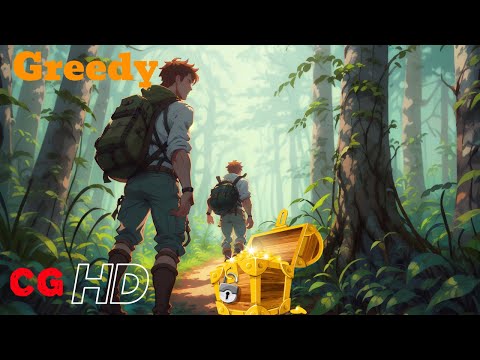 A CGI 3D Short Film: "Greedy" - - by FAE | Twisted Treasure: A Tale of Friendship and Betrayal