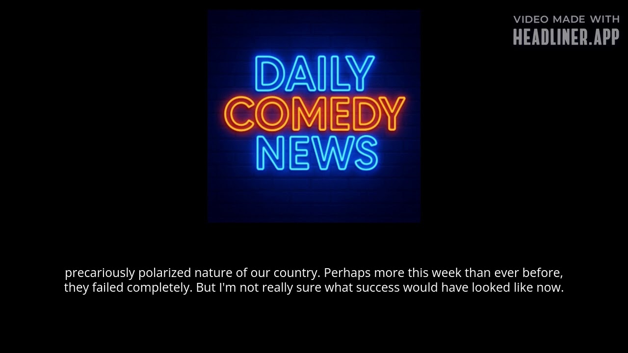 Nate Bargatze disaster fallout, Colbert’s emotional Emmy speech, and Saudi Arabia pays big for standup