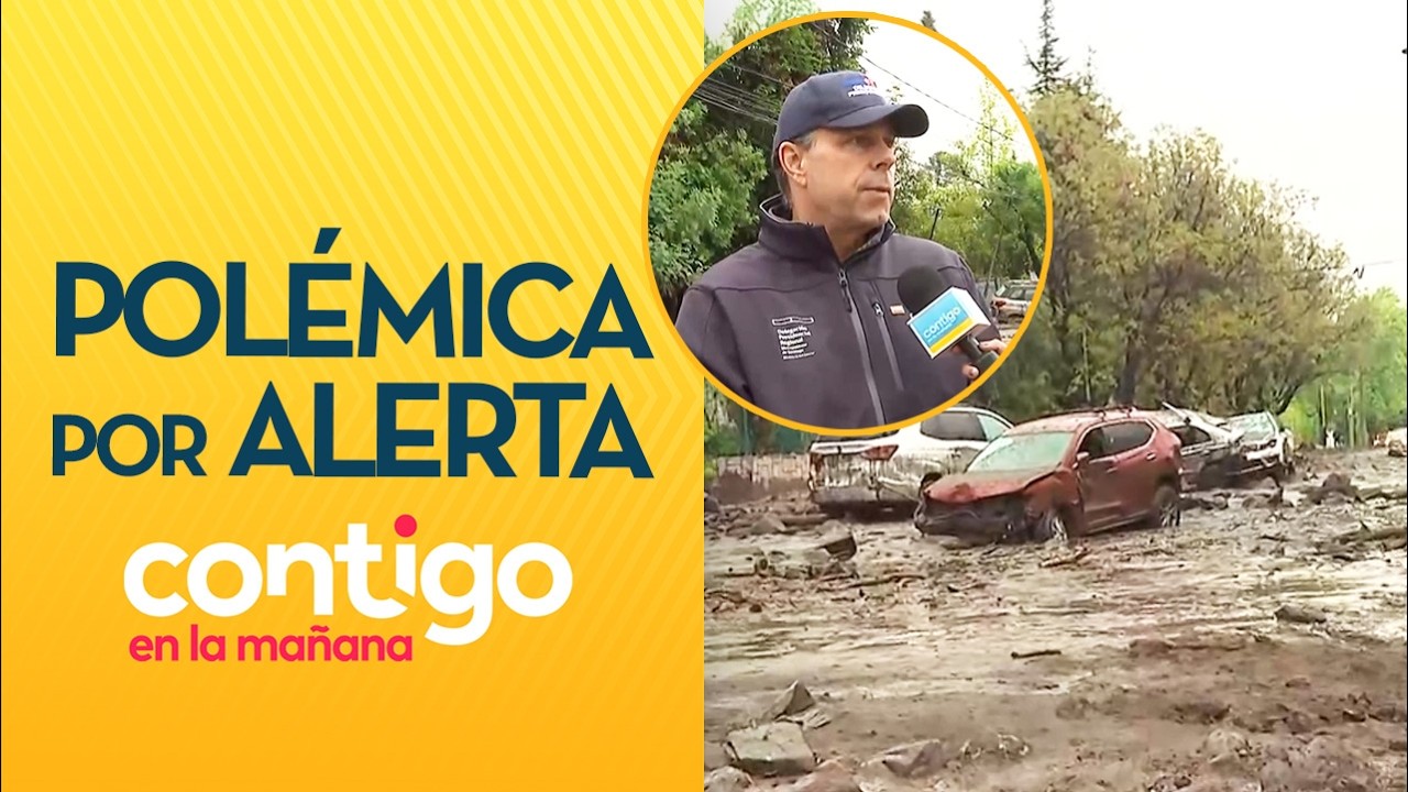 ¿Por qué no se emitió la alerta SAE por aluvión de Las Condes? - Contigo en la Mañana