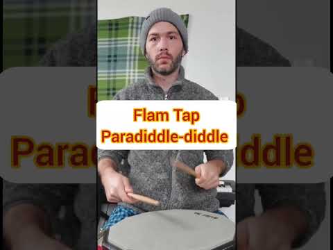 Drum Rudiments! Flam Tap Paradiddle-diddle!