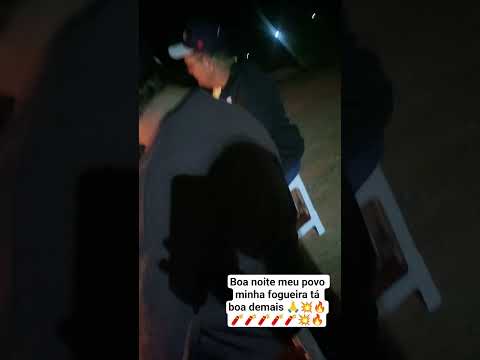 boa noite meu povo fogueira de São Joãa em Cordeiros#bahia 🔥💥🧨🧨