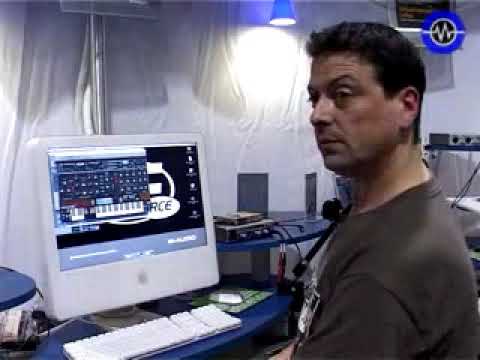 Yes Miscellany: 1/21/05 - Rick Wakeman demonstrating the Minimonsta at the NAMM convention