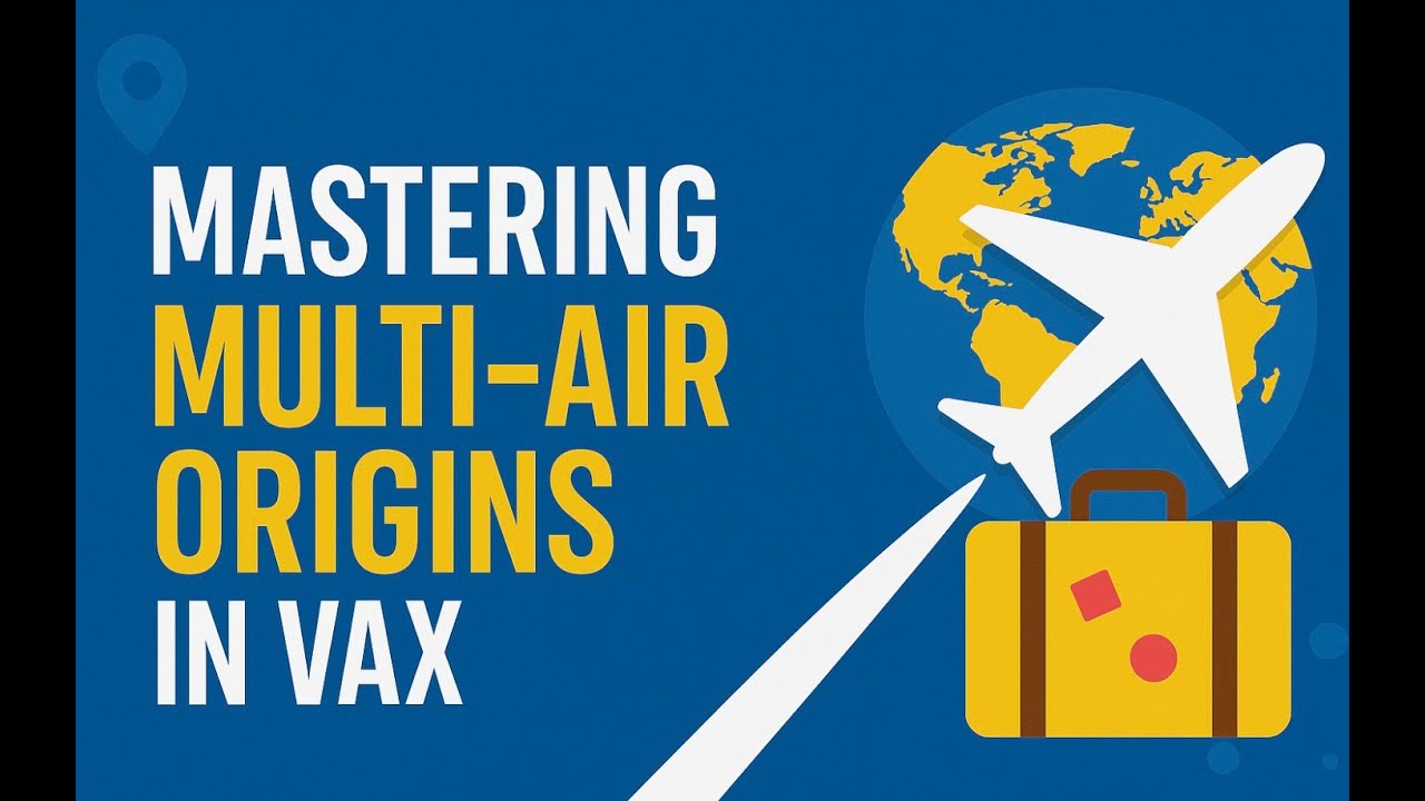 Mastering Multi-Air Origins In Vax (Plus Client Presentation Tips!)