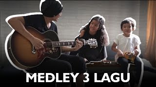 SAGA NYANYI MEDLEY 3 LAGU | Feat Leticia