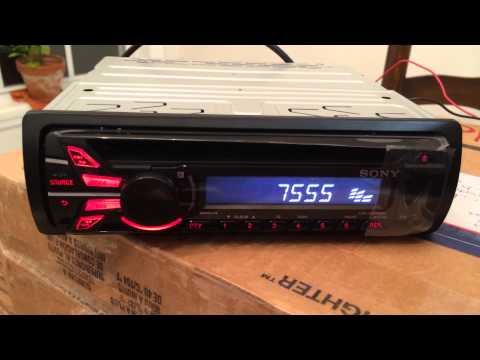 Sony CDX-GT270MP car stereo with Shortwave Band coverage. For Sale!