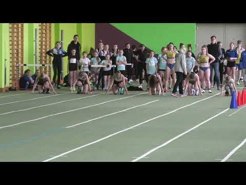 60m kobiet bieg 1 - Kalisz 20220205