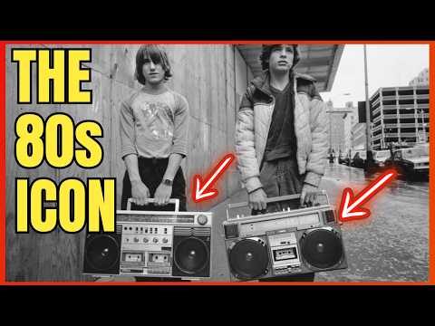 Blast From The Past! Why The 80s Boombox Changed EVERYTHING (Then Vanished)?