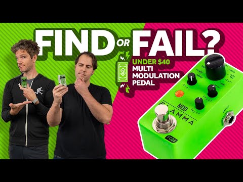 Multi Modulation Guitar Pedal- Under $40 Flamma FC05 Review