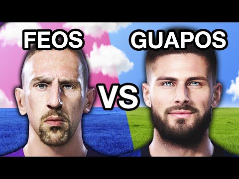 I pitted the most handsome against the ugliest in FIFA