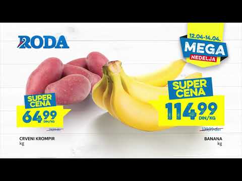 Roda I Mega nedelja 12.04 - 18.04.2019.