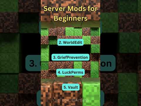 Artiath - Top 5 Minecraft Server Mods (Beginners) #shorts #minecraft #minecraftshorts #minecrafttipsandtricks