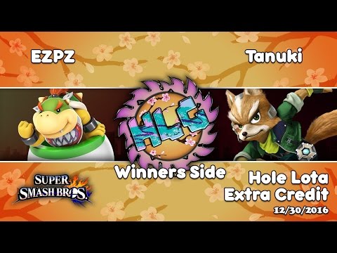Hole Lota Credit: EZPZ (Bowser JR., Peach) Vs. Tanuki (Fox) - SSB4 Singles Winners Side