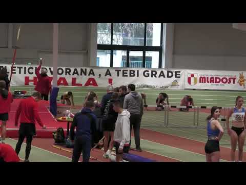 60m prepone [Ž], KVALIFIKACIJE, 2 skupine - Dvoransko PH za mlađe juniore i juniorke 2023