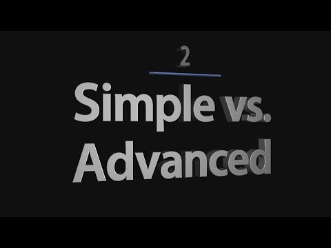 QSC / TouchMix Training Series【02-Simple vs Advanced Mode】