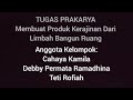 Istimewa Kerajinan Dari Limbah Bangun Ruang, Video Terbaru!