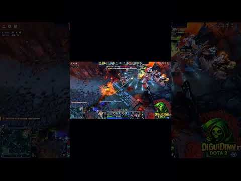 Rampage at the fountain! PA goes wild! 💥 #Dota2 #PhantomAssassin #Rampage #FountainDive #ViralGaming