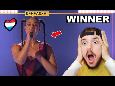 TALI - Fighter - Luxembourg 🇱🇺 (Rehearsal Clip) Eurovision 2024 / REACTION