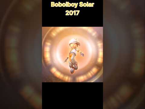 Evolution of boboiboy solar #shorts #boboiboy