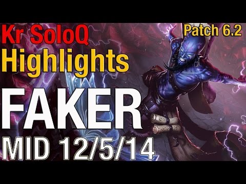 SKT T1 Faker - Ryze vs Viktor - S6 SKT T1 Team Rank Highlights #4