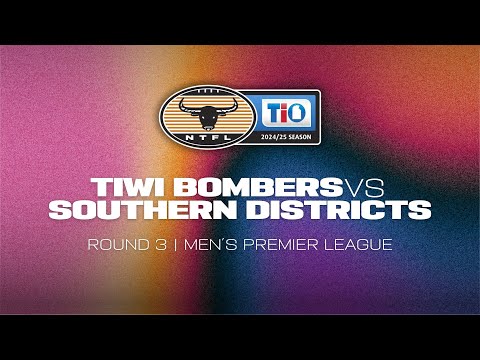 Tiwi Bombers v Southern Districts: 2024/25 TIO NTFL Men's Premier League - Round 3