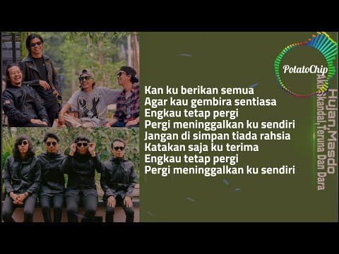 Masdo&Hujan-aku skandal,Teruna dan dara(Lirik)(Mashup)