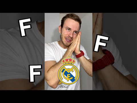 Champions League Gruppe F: Real Madrid verteilt Backpfeifen! 🤣 | #shorts