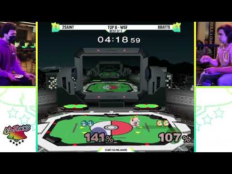 No Jawns 2: Top 8 - WSF - Bbatts (Peach) Vs. 2saint (Puff) - SSBM Tournament