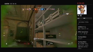 【レインボーシックスシージ】えれきさんとクラン戦　ほっこりミント生放送