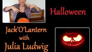 Carving a Halloween Pumpkin with Julia Ludwig