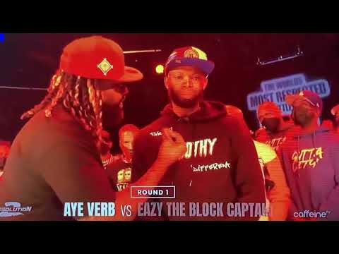 Aye Verb Snappin vs Eazy The Block Captain