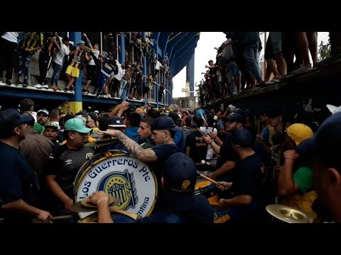 "ROSARIO CENTRAL vs Argentinos" Barra: Los Guerreros • Club: Rosario Central