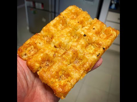 How to make Tater Tot Waffles or Potato Gem Waffles..