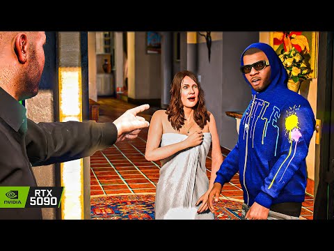 GTA 5 'Marriage Counseling' Mission 8K Gameplay | RTX 5090 Remastered Graphics MOD