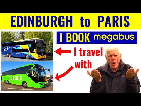 DOUBLE DISASTER - CITYLINK & FLIXBUS save the day !! Edinburgh to Paris on Megabus (or not)