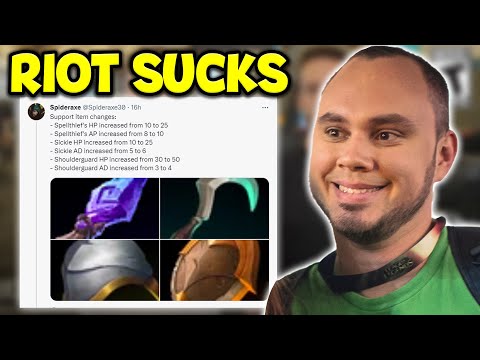 RIOT IS DESTROYING THEIR GAME EVERY PATCH