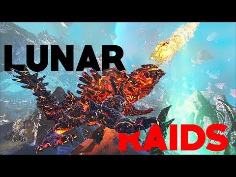 We Raided A Lunar Biome Cave On ARK